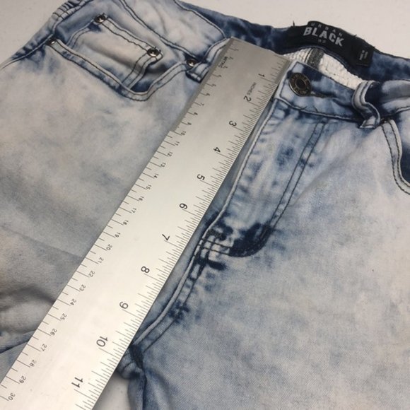 UNIQUE URBAN BLACK COMBAT JEANS 32x29 😎 - Picture 8 of 15